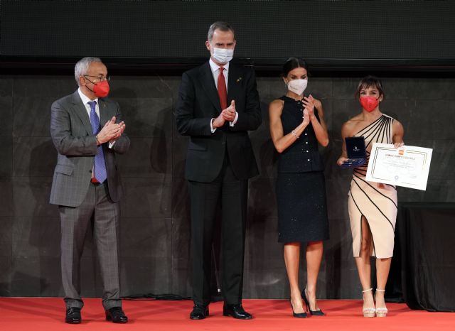 andra Sánchez, oro en Tokio 2020 y deportista UCAM, recogió su reconocimiento de manos de los Reyes de España, Foto 1