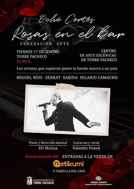 El espectáculo “Rosas en el Bar” con Oché Cortes en el CAES de Torre Pacheco - 5, Foto 5
