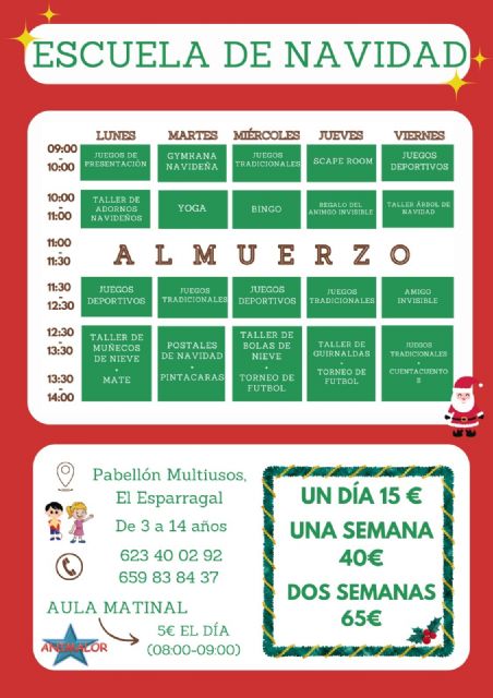 Puerto Lumbreras ofrece cuatro escuelas de Navidad para facilitar la conciliación familiar y laboral durante el periodo estival - 4, Foto 4