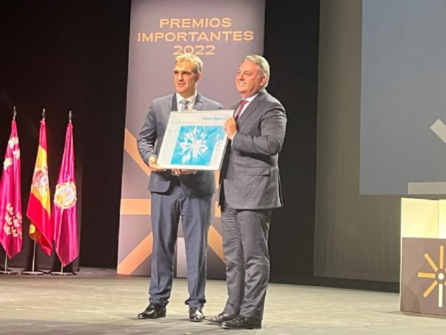 Hozono Global Jairis recibe el premio IMPORTANTES de La Opinión de Murcia, correspondiente al mes de mayo - 1, Foto 1