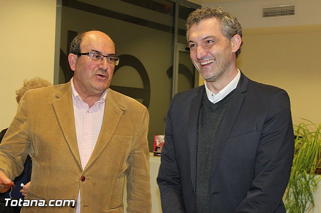 El Secretario General regional y varios diputados y dirigentes de Podemos de Murcia se reunen con el Presidente y directivos de CEBAG - 1