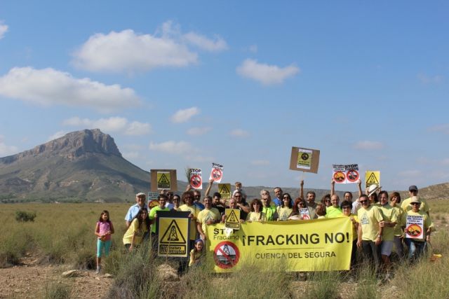 IU-Verdes apoya las acciones de la Plataforma Cuenca del Segura libre de Fracking - 1, Foto 1