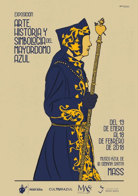 Nueva exposición temporal en el MASS: 'Arte, historia y simbología del mayordomo azul' - 1, Foto 1