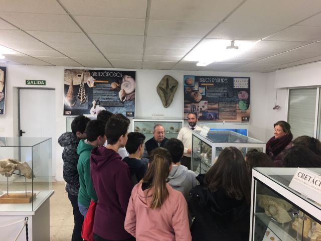 'Mi ciudad enseña' da a conocer a los escolares la importancia de la paleontología y mineralogía en nuestra Región - 3, Foto 3