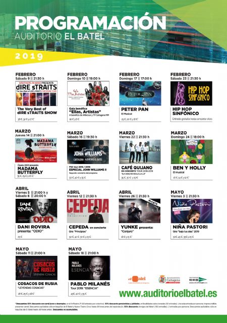 Dani Rovira, Niña Pastori, Cepeda, Pablo Milanés, Café Quijano y un ciclo sinfónico familiar en la nueva programación de El Batel - 1, Foto 1