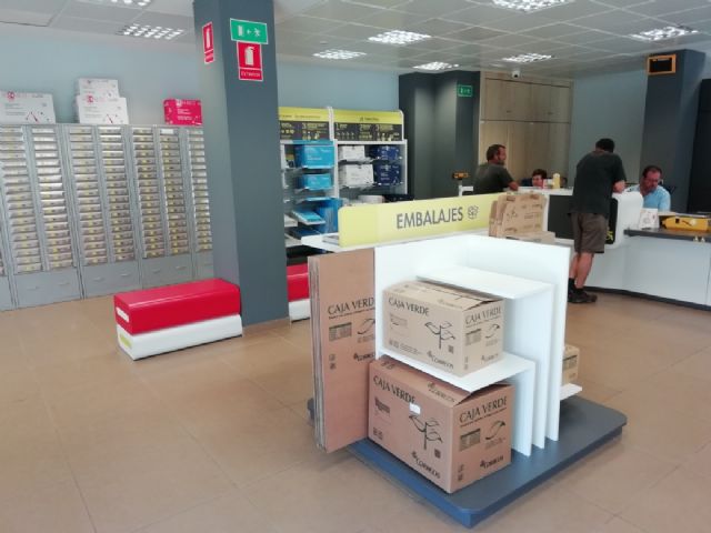 La red de oficinas de CORREOS recibe más de 2,3 millones de visitas en 2018 en la Región de Murcia - 1, Foto 1