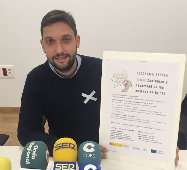 La concejalía de Igualdad anima a las lorquinas a participar en el taller de Confianza y seguridad de las mujeres en la Red que se celebrará el 7 de febrero en nuestra ciudad - 1, Foto 1