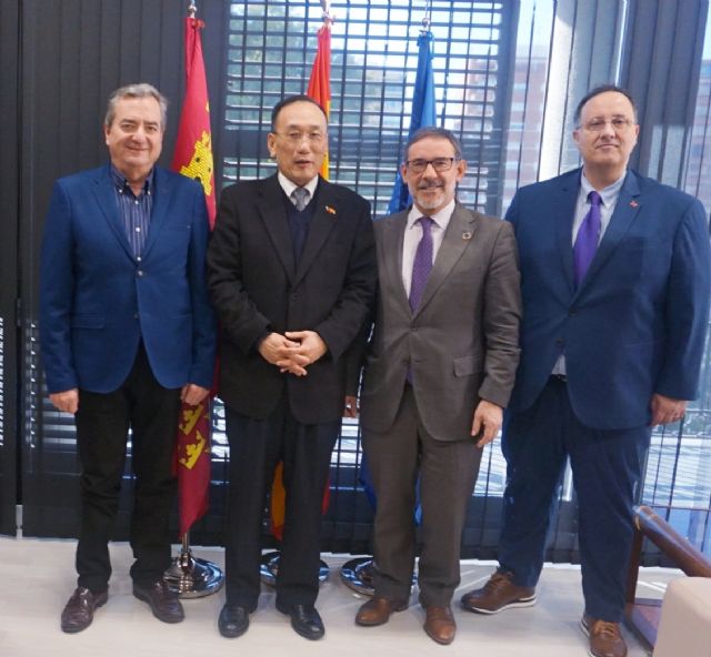 El delegado del Gobierno se reúne con el embajador de Taiwán para promover las exportaciones de productos de la Región al país asiático - 3, Foto 3