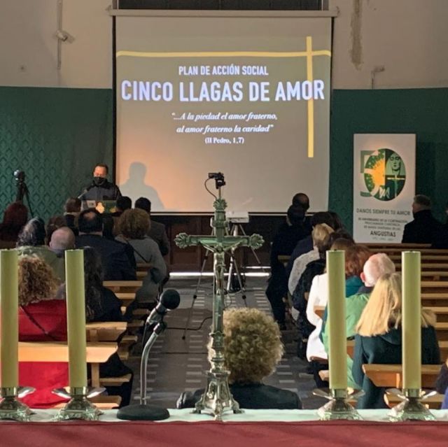 La Hermandad de la Vera-cruz Ilipense, presenta el Plan de Acción Social “Cinco Llagas de Amor en Alcalá del Río - 1, Foto 1