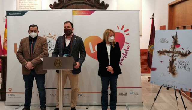 La Semana Santa de Lorca 2022 tiene como cartel anunciador la obra titulada 'Testamento de arena' - 1, Foto 1