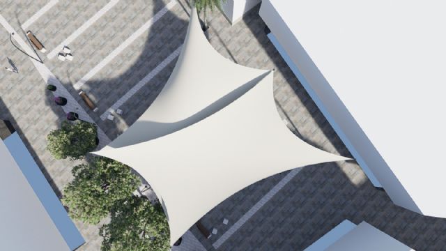 La plaza de la Constitución contará con una nueva zona de sombra - 2, Foto 2
