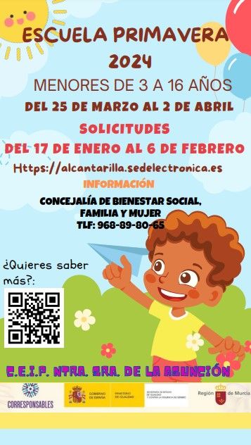 Abierto el plazo de inscripción para la Escuela Municipal de Primavera - Semana Santa - 1, Foto 1