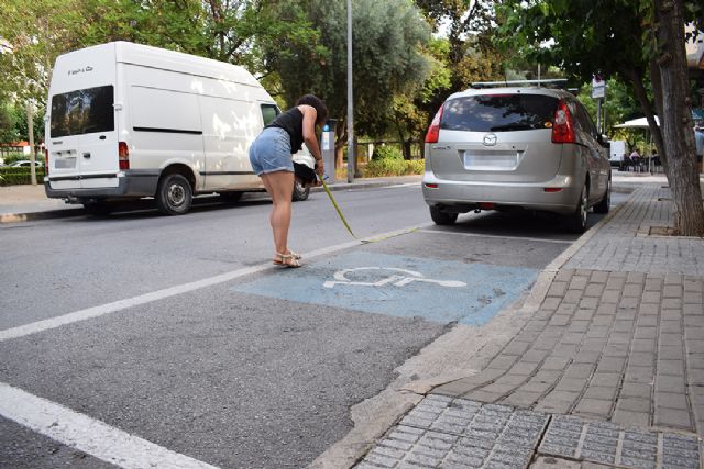 El proyecto Accede Park Murcia analiza 574 plazas de estacionamiento reservadas para personas con movilidad reducida - 2, Foto 2