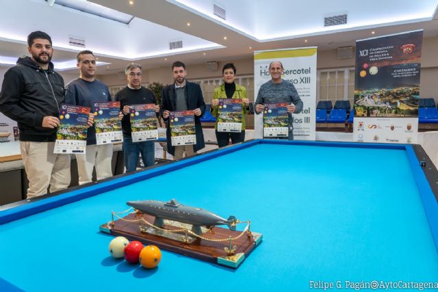 Cartagena alberga el campeonato de España de billar a tres bandas - 1, Foto 1