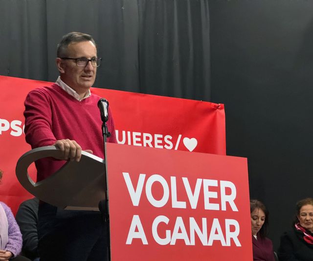 Diego Conesa cierra su campaña en la histórica Casa del Pueblo del Llano del Beal - 1, Foto 1