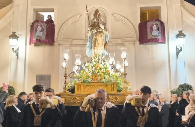 Pozo Estrecho celebró la Solemne Eucaristía y procesión en honor a su patrón, San Fulgencio - 5, Foto 5