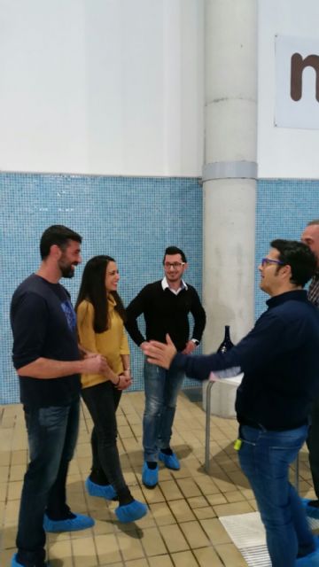 Deportes reconoce la labor solidaria de los nadadores totaneros que recorrieron el pasado verano las aguas del Estrecho de Gibraltar, Foto 8