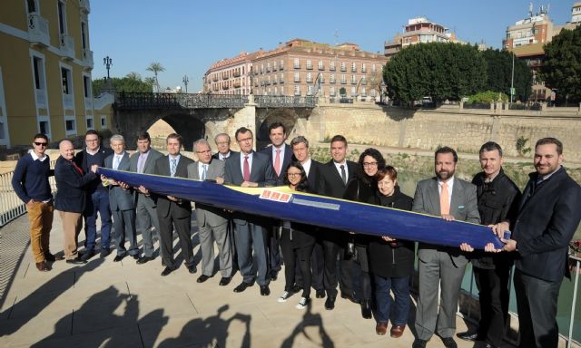 Medio millar de deportistas navegarán este fin de semana por el río Segura, a su paso por la capital, en la I Regata Ciudad de Murcia - 1, Foto 1