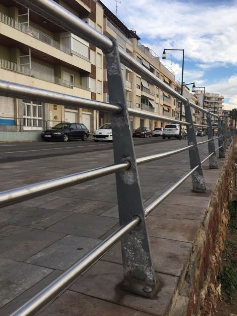 La próxima semana comienzan los trabajos de rehabilitación de la balaustrada del paseo marítimo - 1, Foto 1
