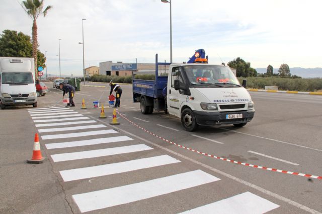 Comienza el repintado de los pasos de peatones para mejorar la seguridad ciudadana - 2, Foto 2