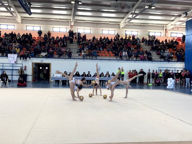Puerto Lumbreras acoge el Campeonato Regional Liga 3 de Gimnasia Rítmica - 1, Foto 1