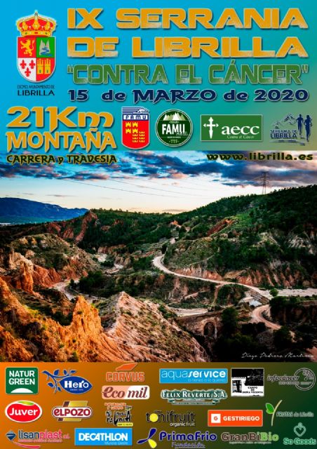 El 15 de marzo, Librilla acoge la 7ª cita de la TTF 2020 - 1, Foto 1