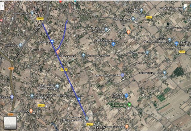 El PP propone buscar financiación para conectar el carril bici de la carretera de Águilas con el barrio de San Fernando y el Parador de los Seguras - 1, Foto 1