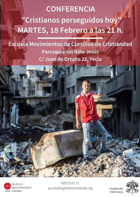 Ayuda a la Iglesia Necesitada imparte tres conferencias en la diócesis de Cartagena - 1, Foto 1