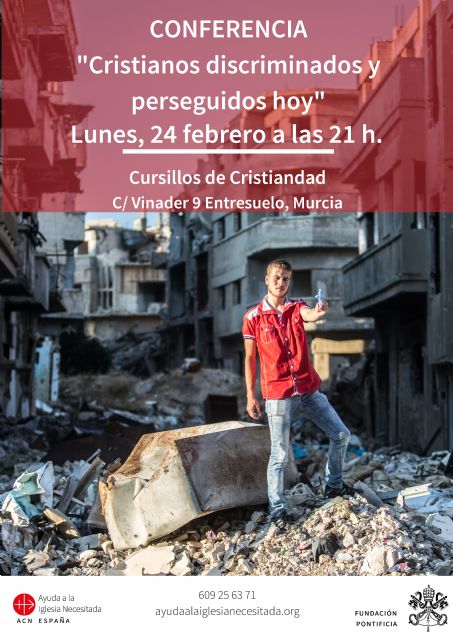 Ayuda a la Iglesia Necesitada imparte tres conferencias en la diócesis de Cartagena - 2, Foto 2