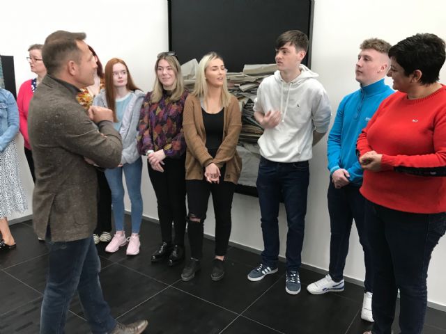 Recepción a alumnos de Moate Business College Country Westmeath, participantes en el Programa Erasmus + con el IES Gerardo Molina - 2, Foto 2