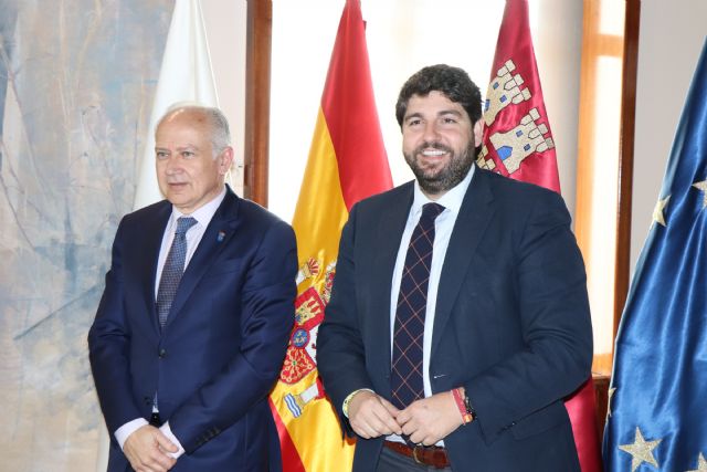 López Miras se reúne con el alcalde de Las Torres de Cotillas - 1, Foto 1
