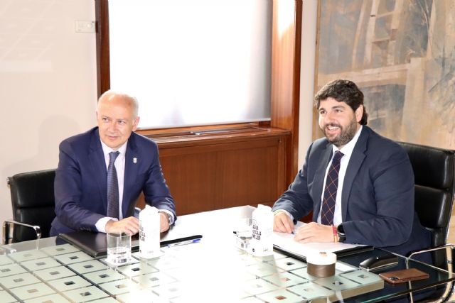López Miras se reúne con el alcalde de Las Torres de Cotillas - 2, Foto 2