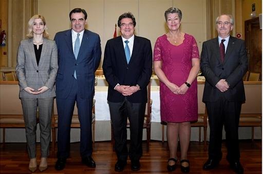 Escrivá se reúne con el vicepresidente y la comisaria de Interior de la Comisión Europea - 1, Foto 1