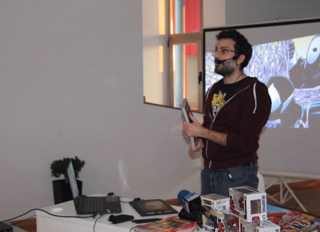 El diseñador de cómics Salva Espín, ofreció una master class en San Pedro del Pinatar - 3, Foto 3