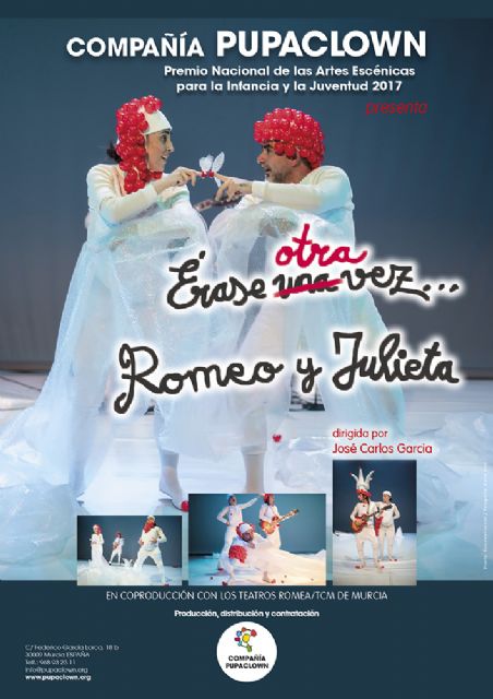 ´Érase otra vez Romeo y Julieta´, de la compañía Pupaclown, varía de fecha y horario su representación en El Batel - 1, Foto 1