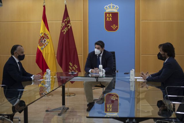 López Miras aborda la situación de los autónomos en la Región con el nuevo presidente de ATA - 1, Foto 1