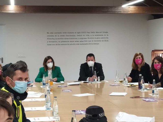 Reunión de la Mesa Local de Coordinación contra la violencia de género de Mula - 1, Foto 1