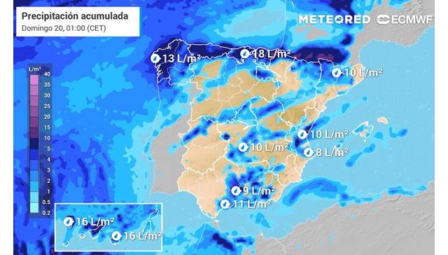 Entre mañana y el sábado se registrarán chubascos en muchas regiones. Nevará en algunas sierras., Foto 1