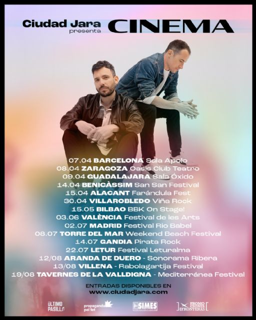 Ciudad Jara publica Adiós, tercer adelanto de su nuevo disco, Cinema - 1, Foto 1