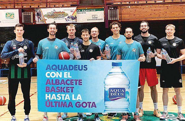 Aquadeus apuesta por la prctica deportiva y renueva como patrocinador del Albacete Basket, Foto 1