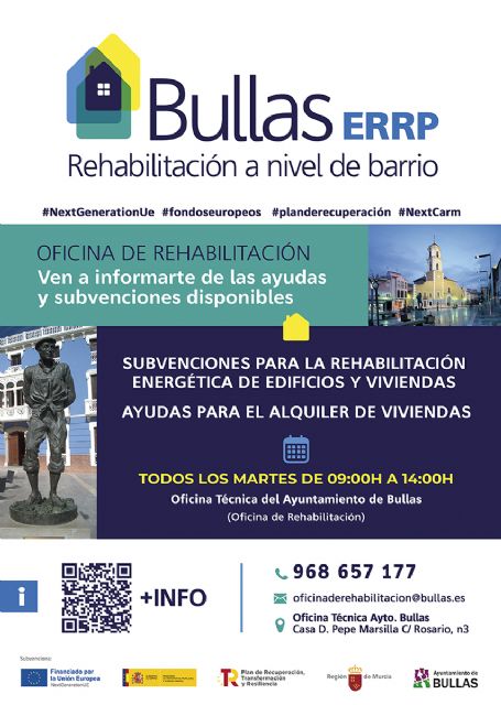 Puesta en marcha de la Oficina de Rehabilitación del Ayuntamiento de Bullas - 1, Foto 1