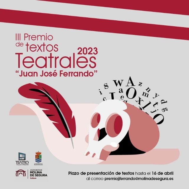 El Ayuntamiento de Molina de Segura convoca el III Premio de Textos Teatrales Juan José Ferrando - 1, Foto 1