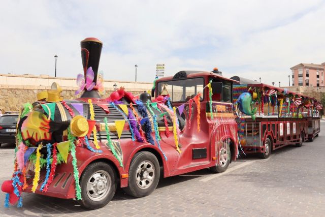 El Tren del Comercio vuelve a Lorca para celebrar Carnaval e incentivar las compras en los comercios lorquinos - 4, Foto 4