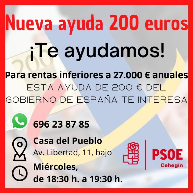 Servicio asesoramiento ayuda 200 euros - 1, Foto 1