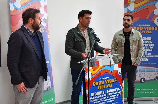 Sidonie, Shinova, La La Love You y Ladilla Rusa, cabezas de cartel del Good Vibes Festival de Las Torres de Cotillas - 5, Foto 5