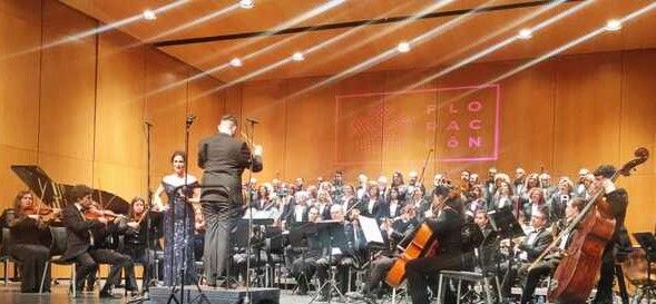 La pianista Caridad Galindo y la Coral Ars Nova embriagan a los asistentes a la apertura de Floración 2024 - 3, Foto 3