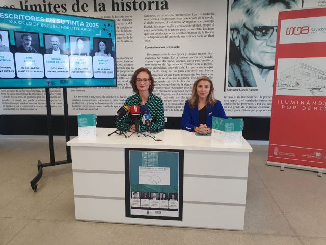 Nieves Concostrina, Jon Bilbao, César Pérez Gellida, Alice Kellen y Patricia Benito protagonizan el Ciclo Escritores en su tinta 2025 de Molina de Segura - 3, Foto 3