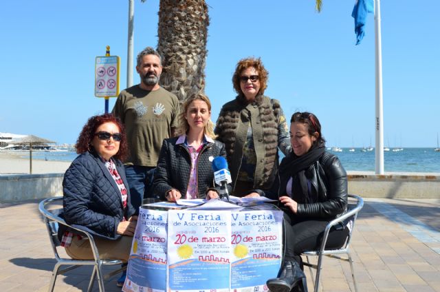 La V Feria de Asociaciones agrupará  a 42 asociaciones locales el domingo 20 de marzo en la explanada Barnuevo - 1, Foto 1