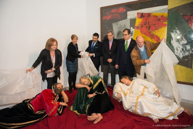 La Oración en el Huerto ya tiene su escultura rehabilitada gracias al Centro de Restauración Regional - 1, Foto 1