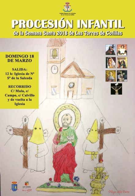 Todo listo para la segunda edición de la procesión infantil de la Semana Santa torreña - 1, Foto 1